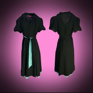 Betsy Johnson Black Dress